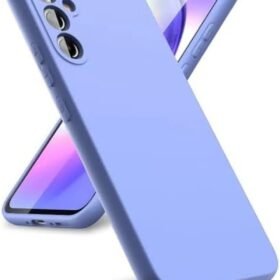 Samsung Galaxy A24 4G Kılıf First Silikon - Lila-(5796)