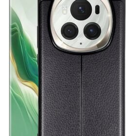 Huawei Honor Magic 6 Pro Kılıf Auto Focus Kapak - Siyah-(5796)