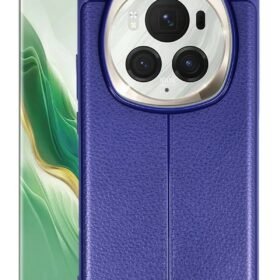 Huawei Honor Magic 6 Pro Kılıf Auto Focus Kapak - Lacivert-(5796)