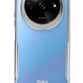 Xiaomi Redmi A3 4G Kılıf Boyi Silikon Kapak - Gümüş-(5796)