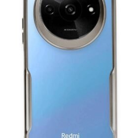 Xiaomi Redmi A3 4G Kılıf Boyi Silikon Kapak - Titan Gri-(5796)