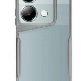 Xiaomi Redmi Note 13 Pro 4G Kılıf Boyi Silikon Kapak - Gümüş-(5796)