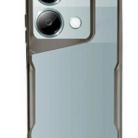 Xiaomi Redmi Note 13 Pro 4G Kılıf Boyi Silikon Kapak - Titan Gri-(5796)