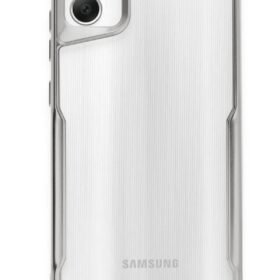 Samsung Galaxy A05 Kılıf Boyi Silikon Kapak - Gümüş-(5796)