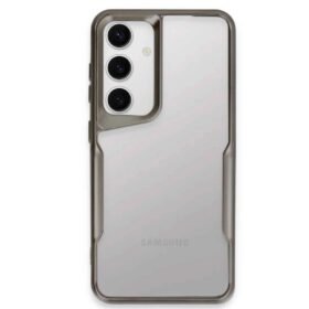 Samsung Galaxy A05S Kılıf Boyi Silikon Kapak - Titan Gri-(5796)