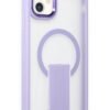iPhone 12 Tork Magsafe Standlı Kapak - Lila-(5796)