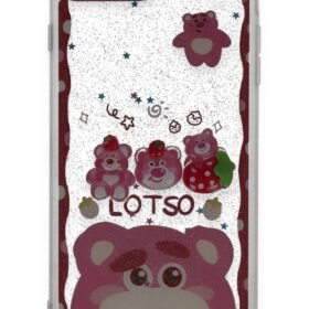 iPhone 7 Kılıf Sweet Desenli Silikon Kapak - Pembe-(5796)