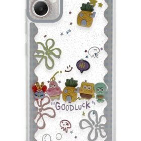 Samsung Galaxy A05 Kılıf Sweet Desenli Silikon Kapak - Açık Mavi-(5796)