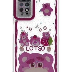 Xiaomi Redmi Note 11 Kılıf Sweet Desenli Silikon Kapak - Pembe-(5796)