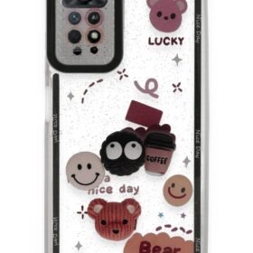 Xiaomi Redmi Note 11 Kılıf Sweet Desenli Silikon Kapak - Sarı-(5796)