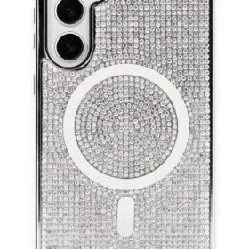 Samsung Galaxy S23 Kılıf Diamond Magsafe Kapak - Rainbow-(5796)