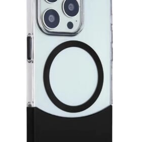 iPhone 15 Pro Max PC Suit Magsafe Kapak - Siyah-(5796)