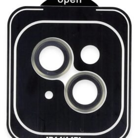 iPhone 14 PVD Metal Kamera Lens - Yeşil-(5796)