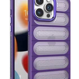 iPhone 14 Pro Kılıf Airmax Silikon Kapak - Derin Mor-(5796)