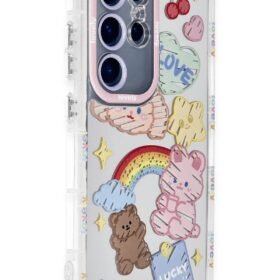 Samsung Galaxy S23 Ultra Kılıf Reflexion Desenli Kapak - Desen 4-(5796)