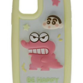 iPhone 11 Kılıf Poky Karakter Silikon Kapak - Desen 4-(5796)