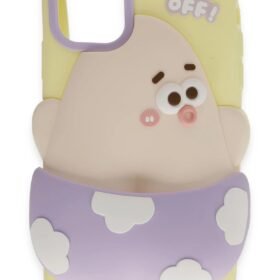 iPhone 11 Kılıf Poky Karakter Silikon Kapak - Desen 5-(5796)