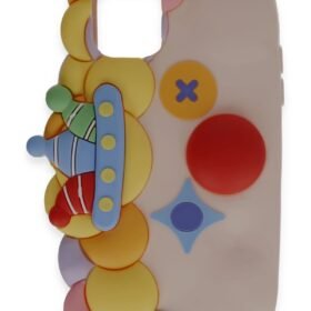 iPhone 12 Kılıf Poky Karakter Silikon Kapak - Desen 7-(5796)