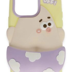 iPhone 15 Pro Kılıf Poky Karakter Silikon Kapak - Desen 5-(5796)