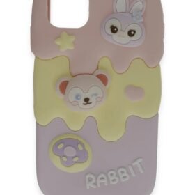 iPhone 15 Pro Max Kılıf Poky Karakter Silikon Kapak - Desen 11-(5796)