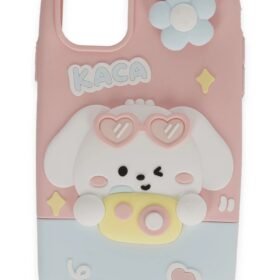 iPhone 15 Pro Max Kılıf Poky Karakter Silikon Kapak - Desen 13-(5796)