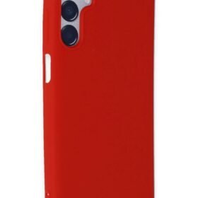 Samsung Galaxy M15 Kılıf First Silikon - Kırmızı-(5796)