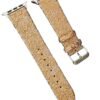 Apple Watch 38mm Creeper Desenli Kordon - Gold-(5796)