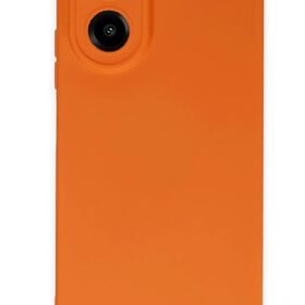 Oppo A38 Kılıf Nano içi Kadife Silikon - Turuncu-(5796)