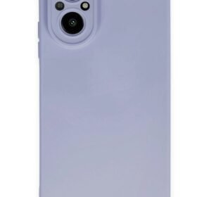 Realme 12 Lite Kılıf Nano içi Kadife Silikon - Lila-(5796)