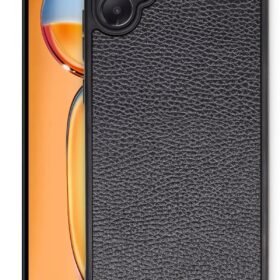 Samsung Galaxy A05 Kılıf Aras Deri Kapak - Siyah-(5796)