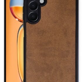 Samsung Galaxy A05S Kılıf Aras Deri Kapak - Taba-(5796)