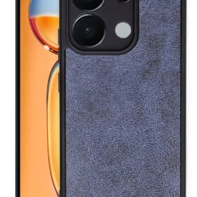 Xiaomi Redmi Note 13 4G Kılıf Aras Deri Kapak - Lacivert-(5796)