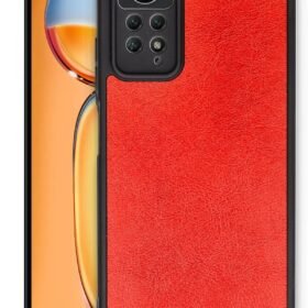 Xiaomi Redmi Note 12 Pro 4G Kılıf Aras Deri Kapak - Kırmızı-(5796)