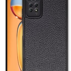 Xiaomi Redmi Note 12 Pro 4G Kılıf Aras Deri Kapak - Siyah-(5796)