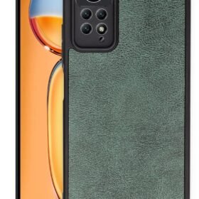 Xiaomi Redmi Note 12 Pro 4G Kılıf Aras Deri Kapak - Koyu Yeşil-(5796)