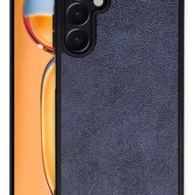 Samsung Galaxy M15 Kılıf Aras Deri Kapak - Lacivert-(5796)