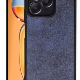 Realme Note 50 4G Kılıf Aras Deri Kapak - Lacivert-(5796)