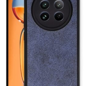 Realme 12 5G Kılıf Aras Deri Kapak - Lacivert-(5796)