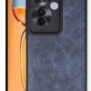 Oppo Reno 11F Kılıf Aras Deri Kapak - Lacivert-(5796)