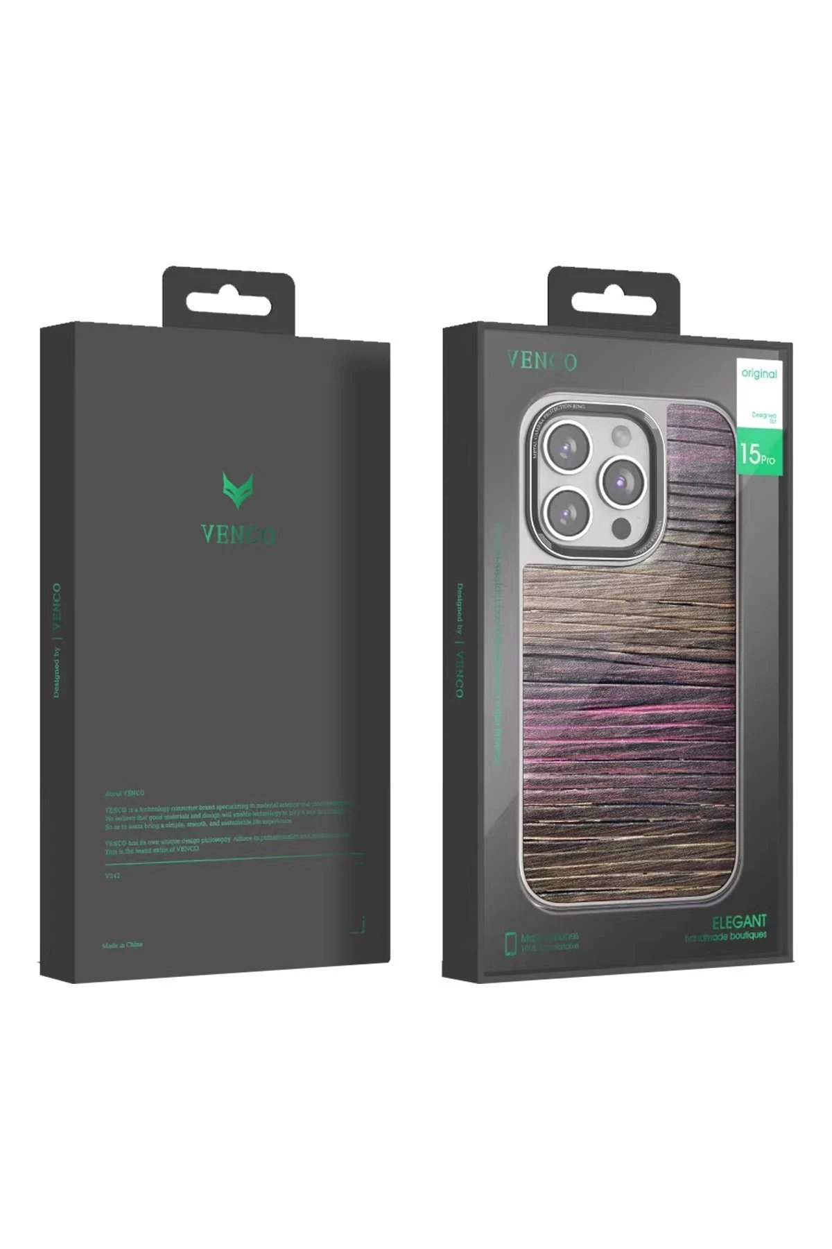 iPhone 14 Pro Max Wave Kapak - Pembe-(5796) - Görsel 3