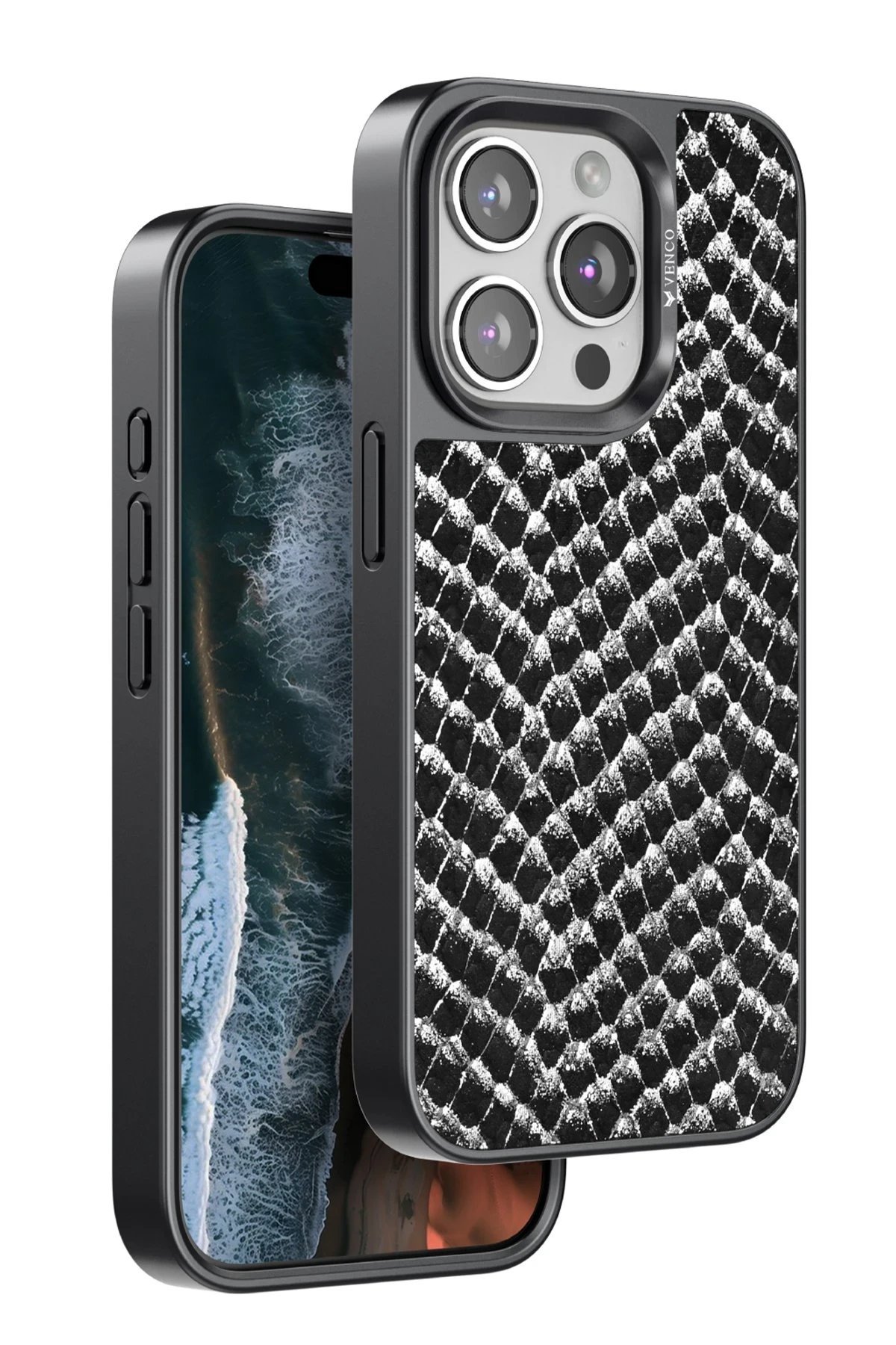 iPhone 15 Pro Max Viper Kapak - Siyah-(5796) - Görsel 2