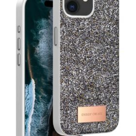 iPhone 11 Bright Simli Kapak - Gümüş-(5796)