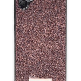 Samsung Galaxy A05 Bright Simli Kapak - Derin Mor-(5796)