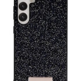 Samsung Galaxy A34 5G Bright Simli Kapak - Siyah-(5796)