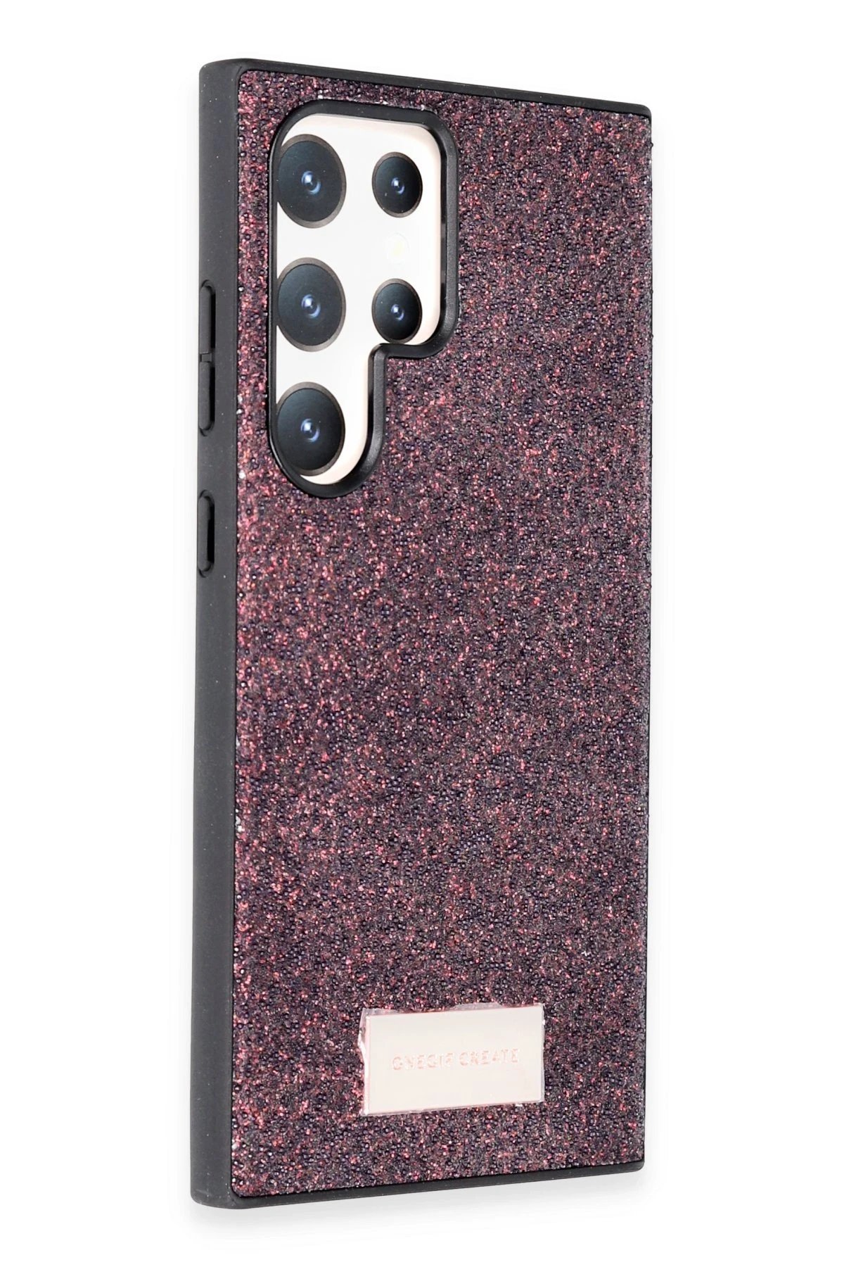 Samsung Galaxy S23 Ultra Bright Simli Kapak - Derin Mor-(5796) - Görsel 2