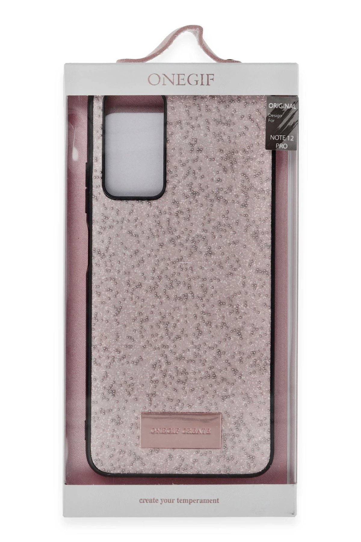 Xiaomi Redmi Note 12 Pro 4G Bright Simli Kapak - Derin Mor-(5796) - Görsel 3