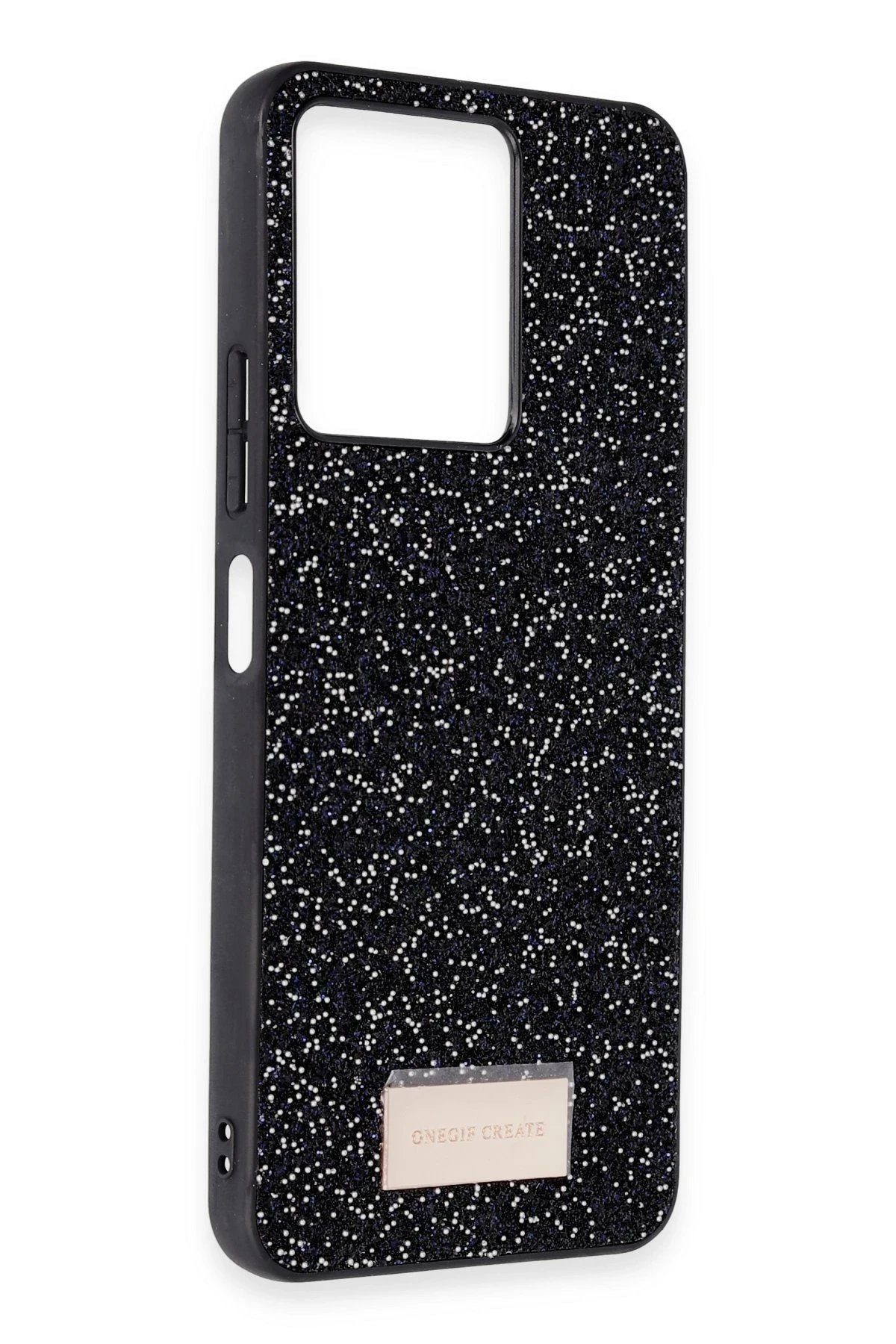 Xiaomi Redmi 13C Bright Simli Kapak - Gümüş-(5796) - Görsel 2