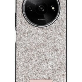 Xiaomi Redmi A3 4G Bright Simli Kapak - Gold-(5796)