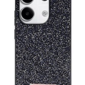 Xiaomi Redmi Note 13 Pro 4G Bright Simli Kapak - Siyah-(5796)