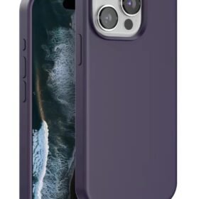 iPhone 14 Pro Home Magsafe Kapak - Derin Mor-(5796)